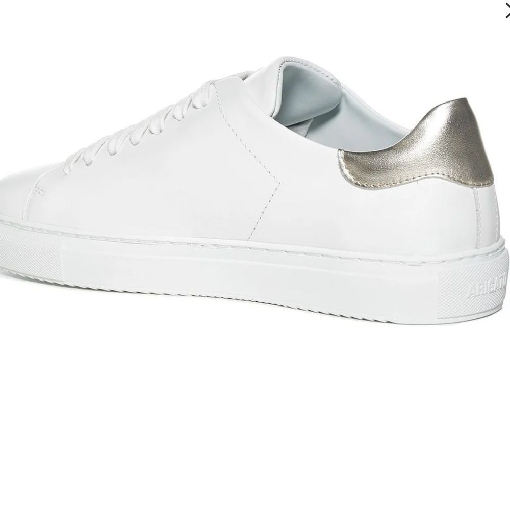 Axel Arigato Clean 90 Low-Top Sneakers with Silver Size 37 - Picture 3 of 16
